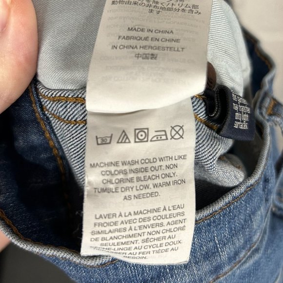 Madewell Womens Size 24 10" High-Rise Skinny Button Fly Drop Hem Edition Jeans - Picture 11 of 12